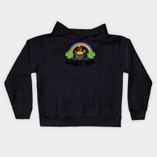 Cute St Patty's Day Kids Hoodie